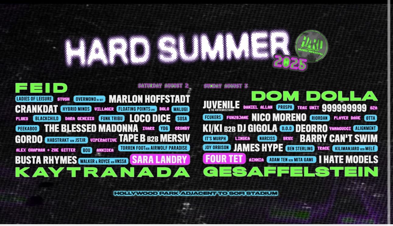 Hard Summer 2 Day VIP