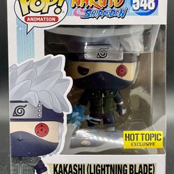 Kakashi Lightning Blade Funko Pop Hot Topic exclusive