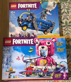 LEGO® Fortnite® Battle Bus & Rave Cave Bundle – Complete – Perfect Condition