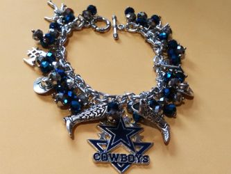 Dallas Cowboys Charm Bracelet
