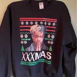 Christmas Sweatshirt Rapper Singer Songwriter XXXTENTACION 