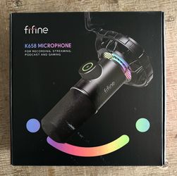 FIFINE K658 USB Mic (New In Box)