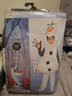 Disney Frozen 2 Olaf Kids Costume Size 4-6
