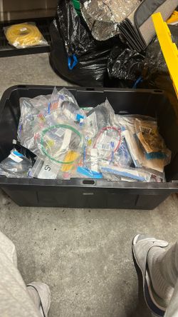 Box Of 100-150 Brand New Cables