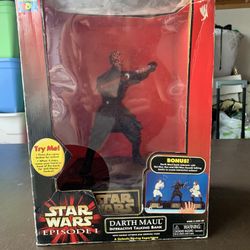 Star Wars darth maul interactive talking bank