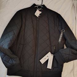 Brand New Men's Calvin Klein Heavy Duty Bomber Jacket Size Medium - $45 OBO 