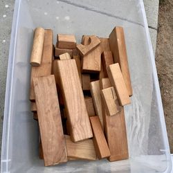 Real Wood Building Block 