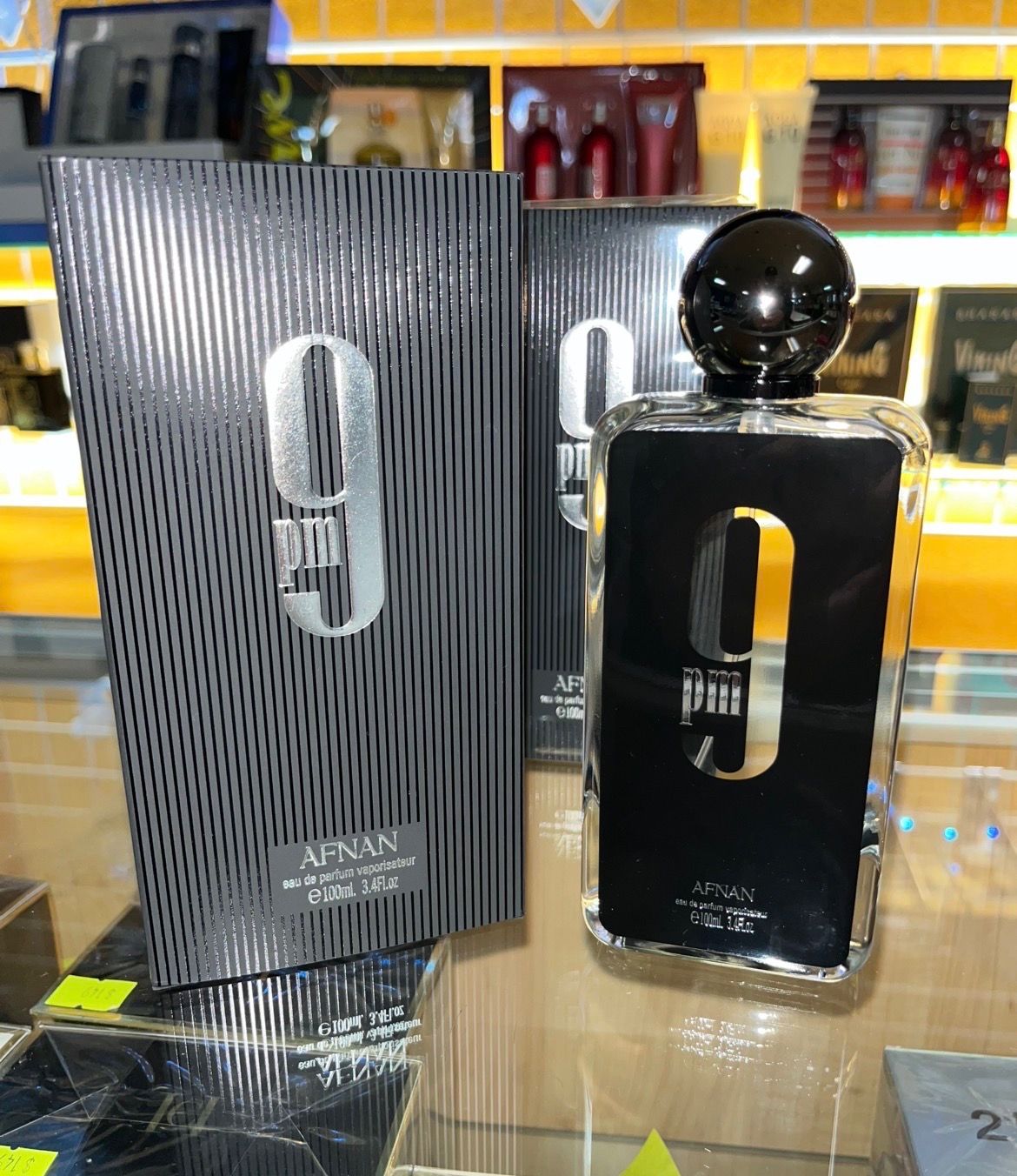 9PM 3.4 Oz EDP by Afnan Cologne Spray Perfume for Men