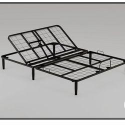 New Adjustable Queen Bed  Frame With Remote 