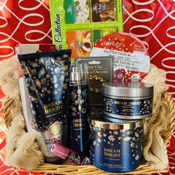 Bath and Body Works gift basket