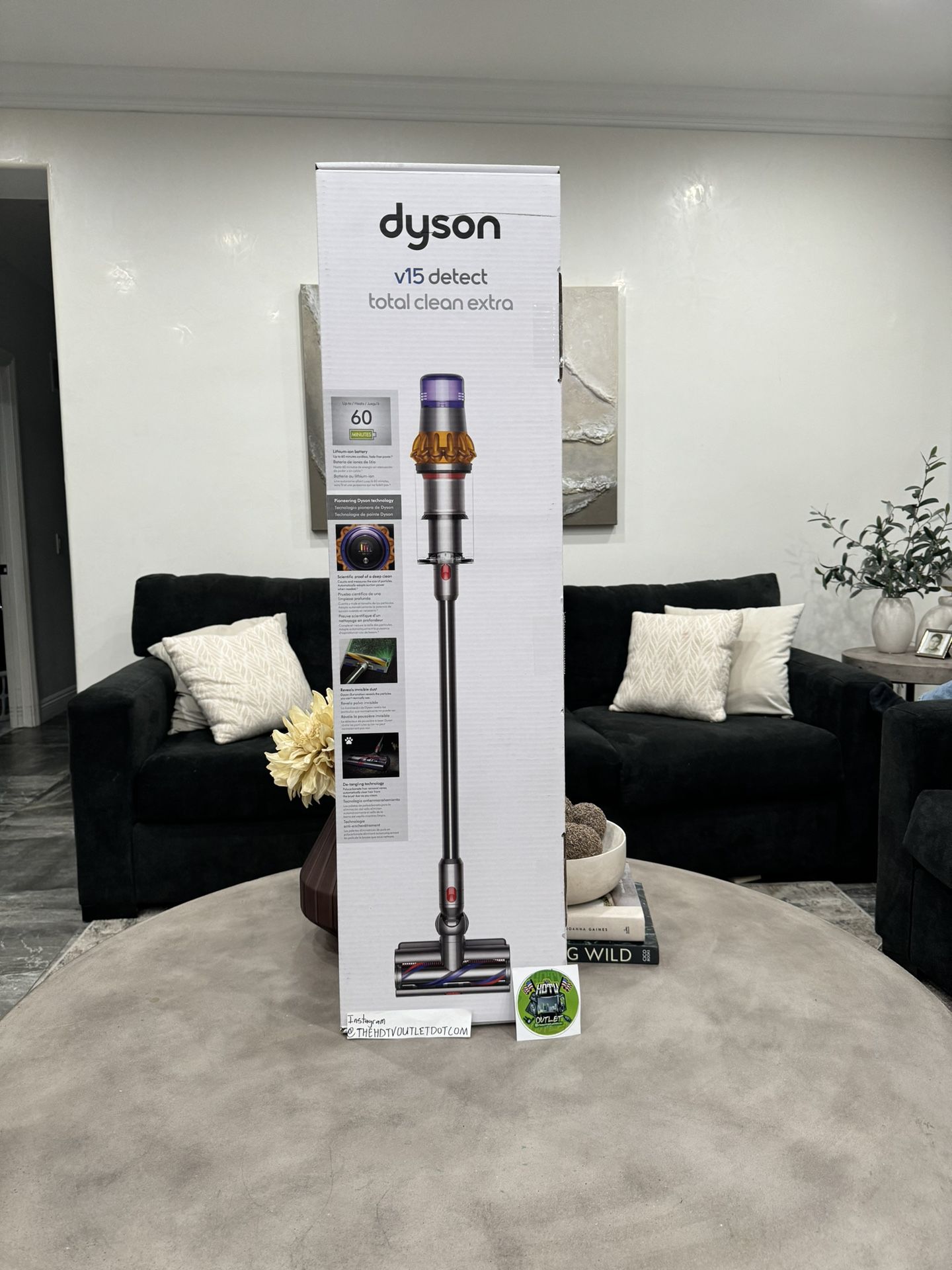 Dyson V15 Detect Total Clean Extra Vacuum With 10 Accessories 