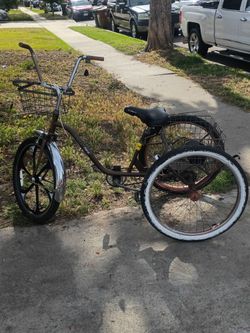 Beach cruiser tricycle