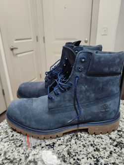 Timbs (Blue Suede) Size 10