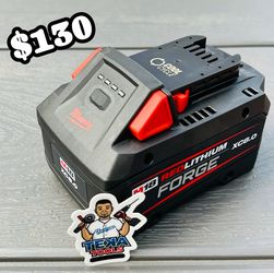 Milwaukee M18 18V Lithium-Ion REDLITHIUM FORGE XC 8.0 Ah Battery Pack