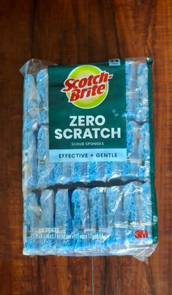 Brand new 24-pack Scotch-Brite Zero Scratch Scrub Sponges