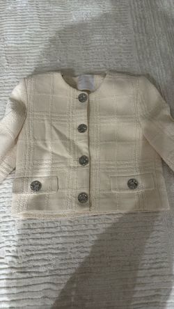 Beautiful Mango Cream Blazer 