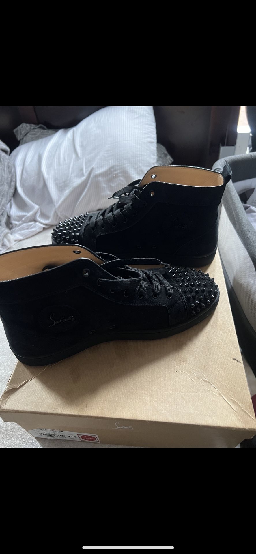 Christian louboutin Men’s High Top Sneakers