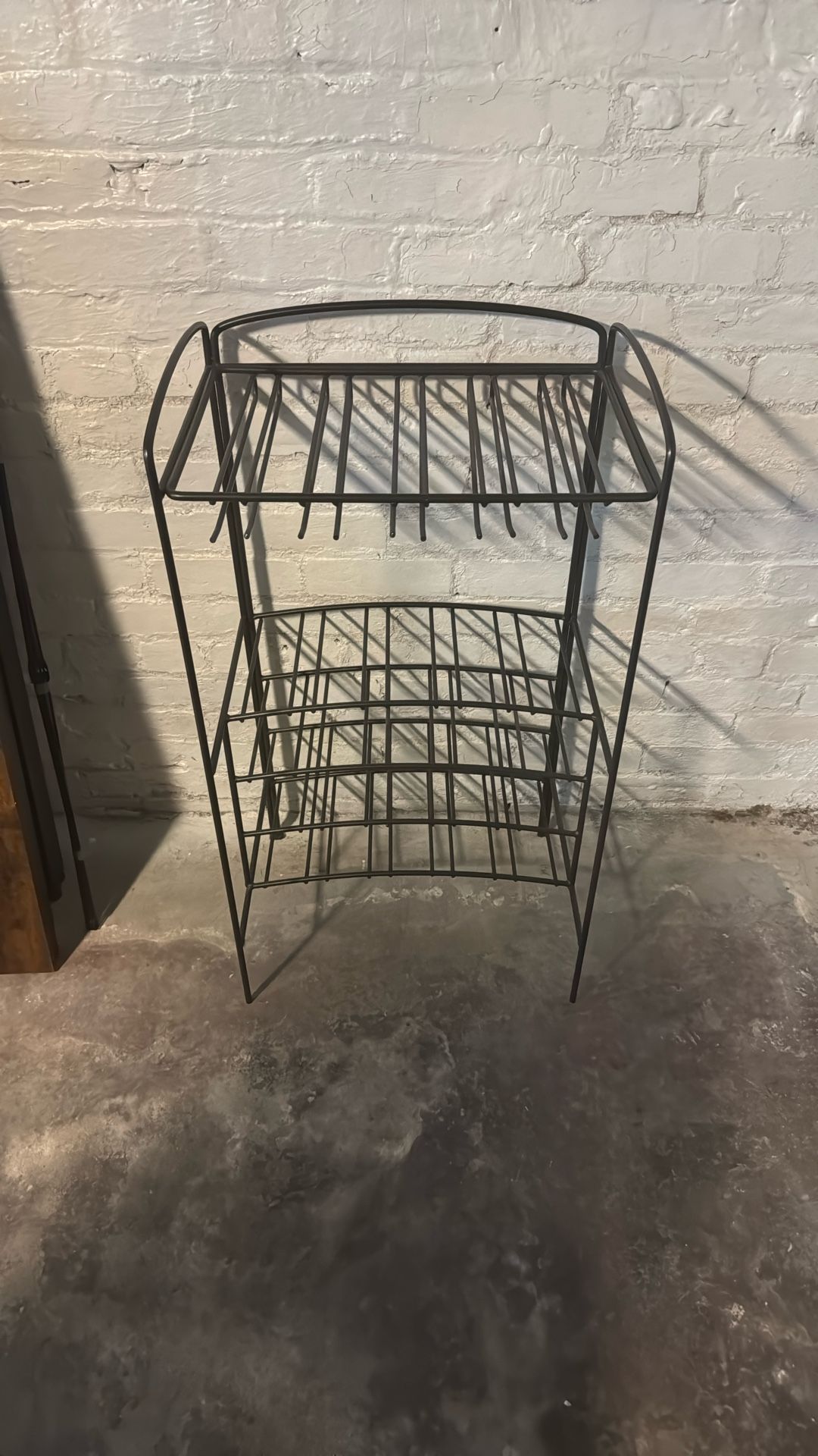 Wine Rack w/ Glass Top