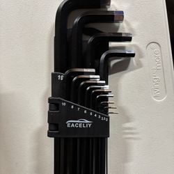 13PCS Jumbo Allen Wrench Set, Metric 2-19mm, Precision Hex Key Set, S2, BLACK, Jumbo Hex Key Allen Wrench Set for Professional Use