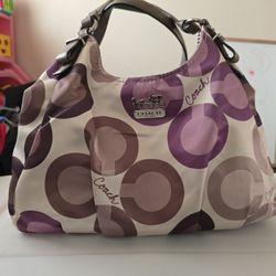 **Coach Bag With Matching Wallet **