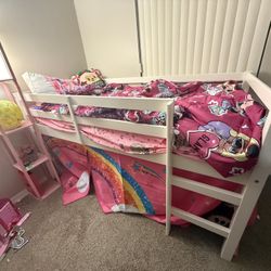 White Twin Bed Frame 