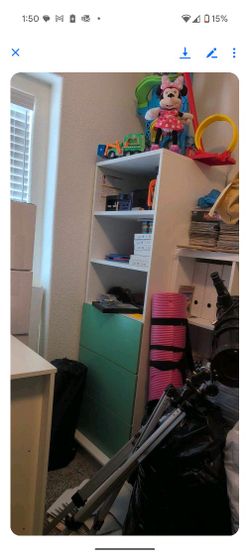 Ikea Bench + Tall Matching Cabinet