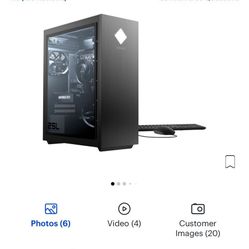 HP OMEN - Gaming Desktop - Intel Core i5 - 8GB Memory - NVIDIA GeForce GTX 1660 SUPER - 512GB SSD - Shadow Black
