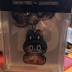 Authentic Popmart 10th Anniversary Key Chain