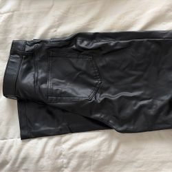 Women's Faux Leather Pants