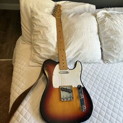 Fender USA Highway One Telecaster Sunburst Made USA S/N Z(contact info removed) Maple Fretboard