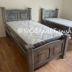 Twin Bed And Mattress - Free Local Delivery 