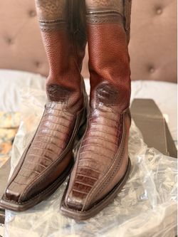 Cuadra Genuine Caiman Boots