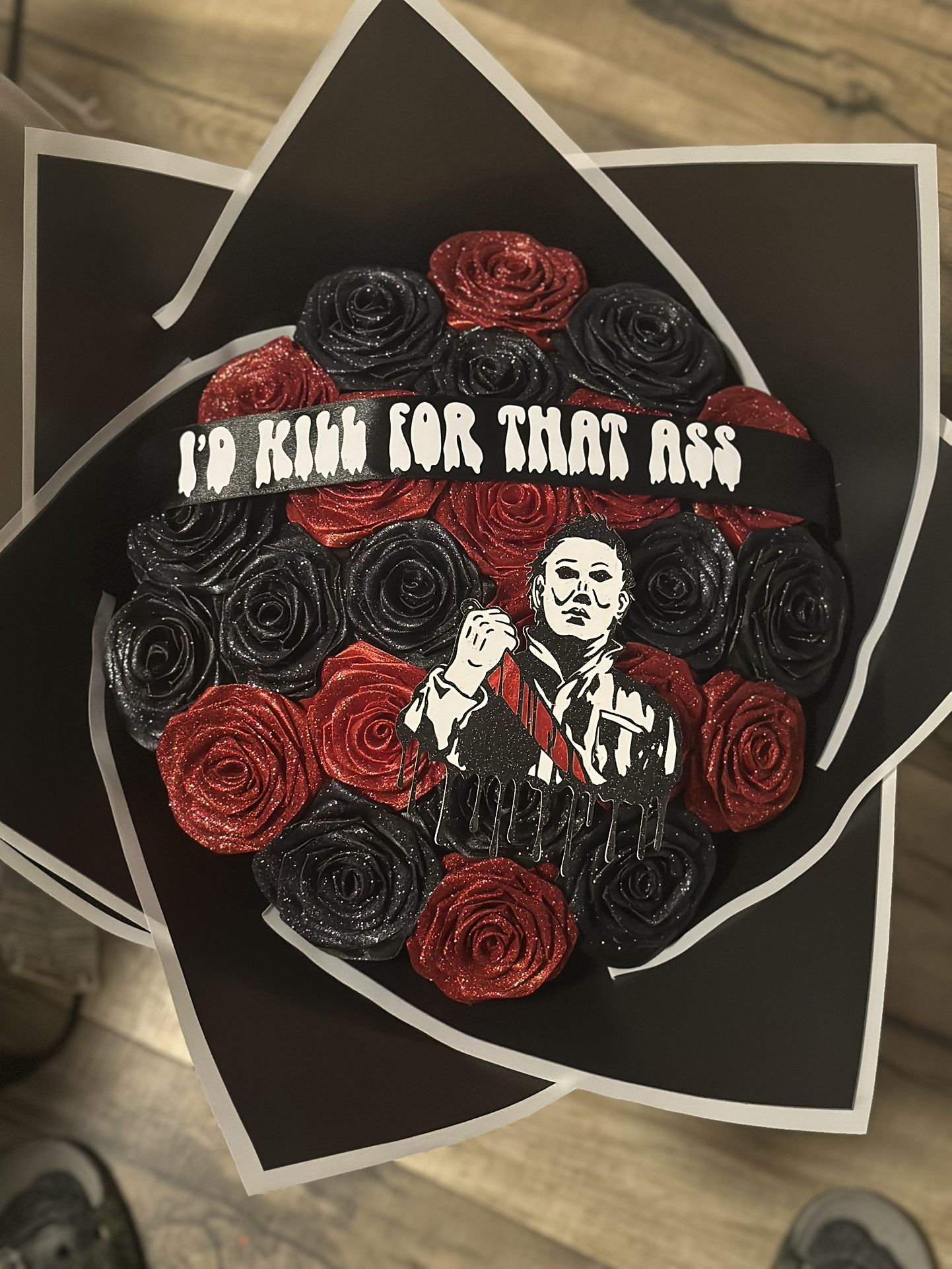 Glitter Eternal Rose Bouquet