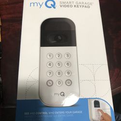 My Q Smart Garage Video Key Pad