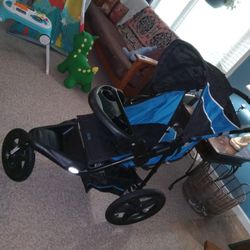 3 Wheel Running Light Weight Stroller