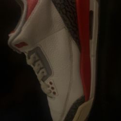 Jordan 3s Fire Red