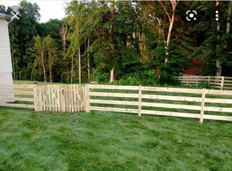 Paddock Fence 4ft Tall End Black Wire