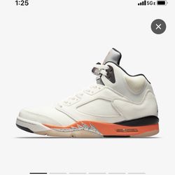 Air Jordan Retro 5  Size 9.5