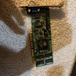 Nvidia AGP card
