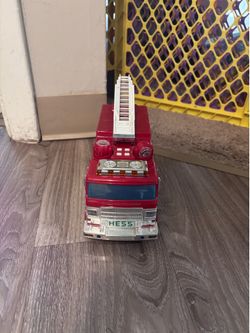 Hess 2005 Fire Truck Toy with Rescue Vehicle