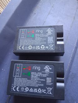 (2) Ring camera batteries