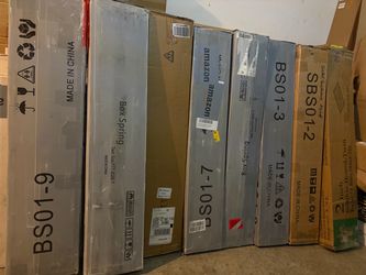 Twin metal box spring 2”H, 3”H, 7”H, 8”H or 9”H. $30.00 each one. Russell/Boulder area.