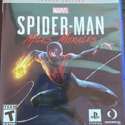 PS5 Spider-Man Miles Morales Launch Edition