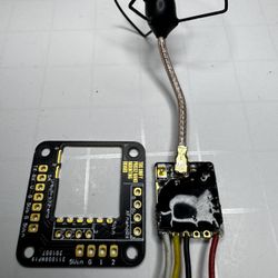 TBS Unify Pro32 Nano wirh Mounting Board and Antenna Upgrade