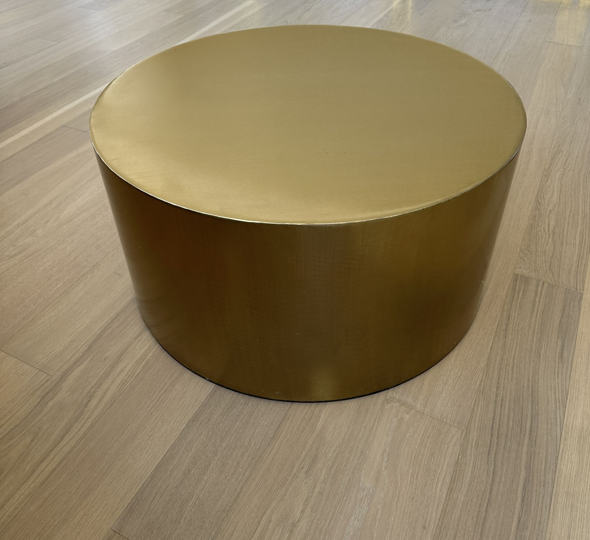 Gold Round Coffee Table