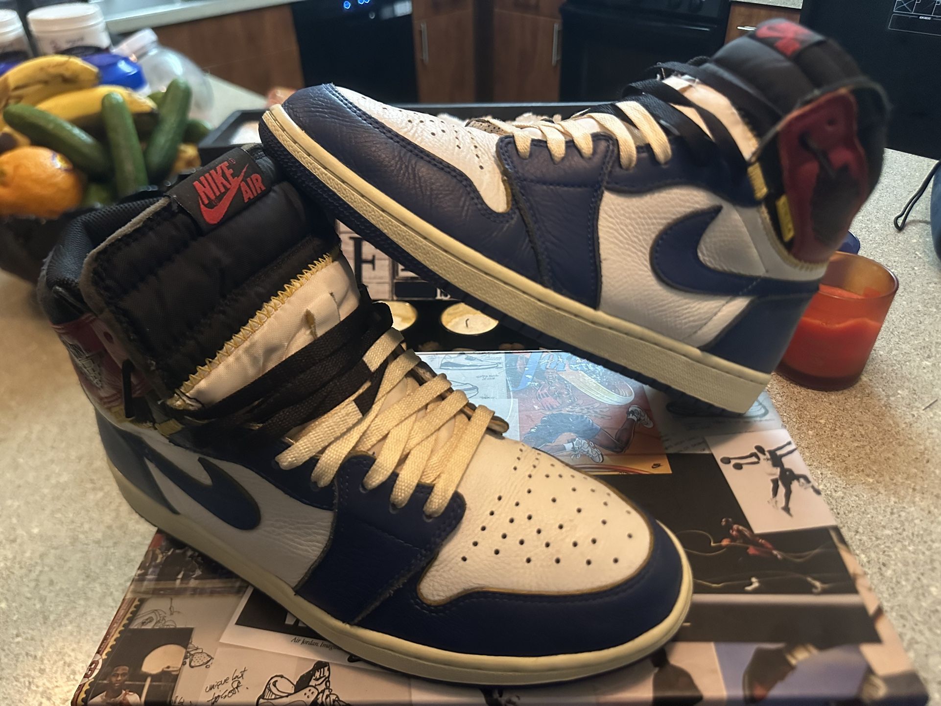 Air Jordan 1 Union Storm Blue 11