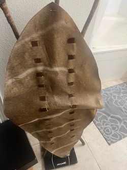 African Cowhide War Shield