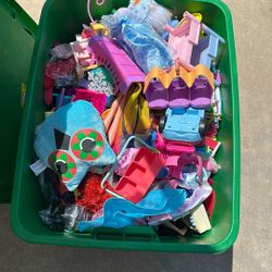 Bin Of Girls Toys