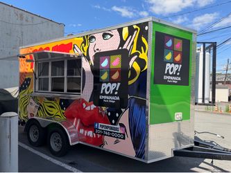 2025 Fully Equipped Food Concession Trailer – Fire Suppression – Turnkey”
