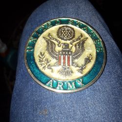 Army Belt Buckle Number 2024 On The Huh It Goes Like $1